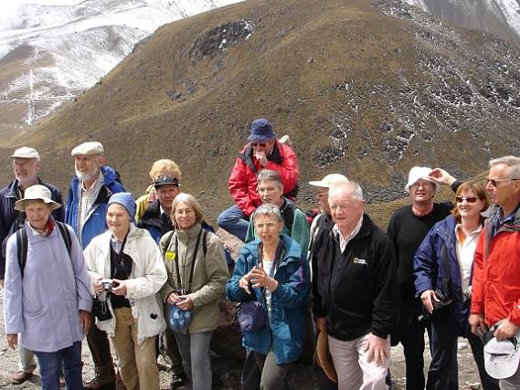 Exkursionsgruppe in Mexiko